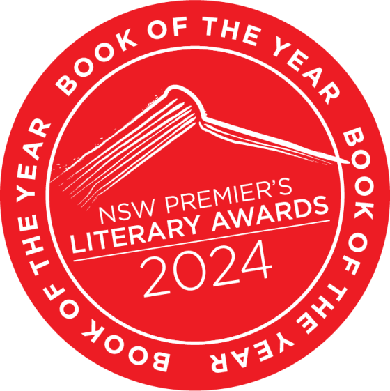 2024 Book of the Year winner sticker