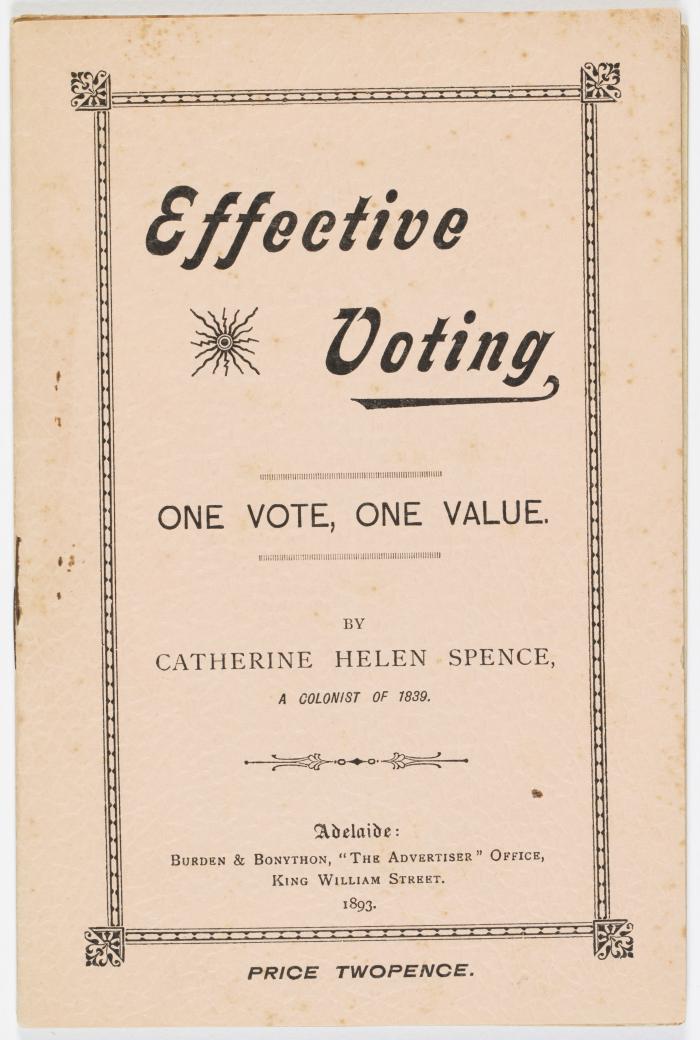 Cover page for Effective Voting