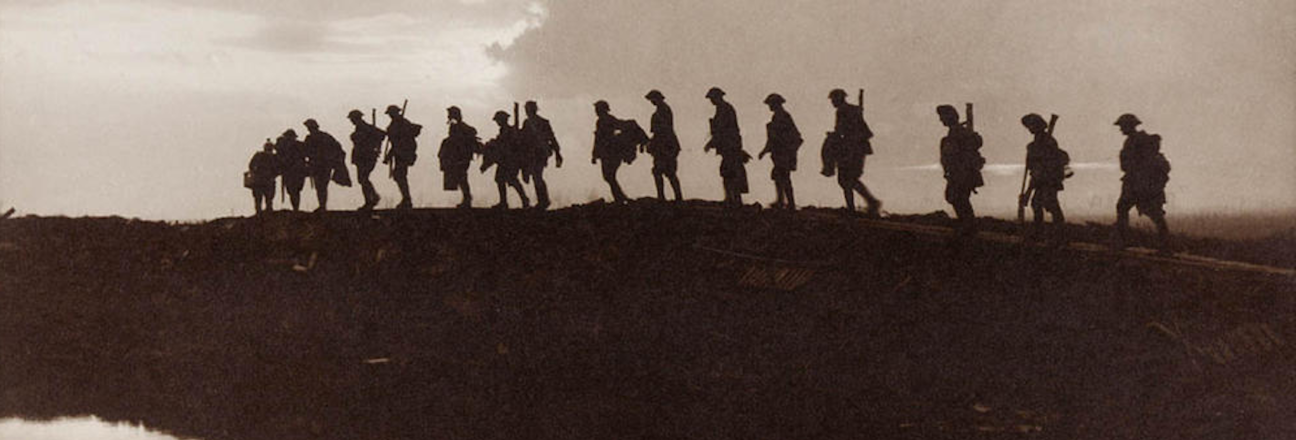World War I soldiers by Frank Hurley